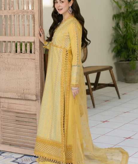 Maryum & Maria Luxury Lawn'25 MS#50111