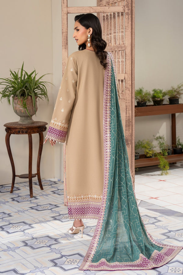 Maryum & Maria Luxury Lawn'25 MS#50113