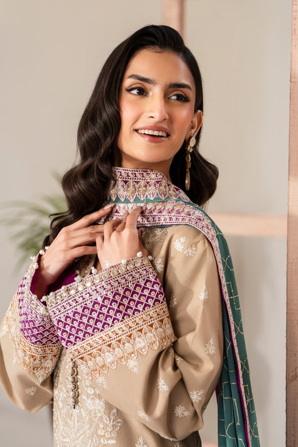 Maryum & Maria Luxury Lawn'25 MS#50113