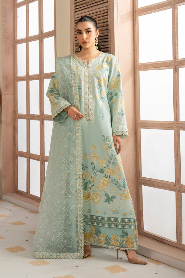 Maryum & Maria Luxury Lawn'25 MS#50122