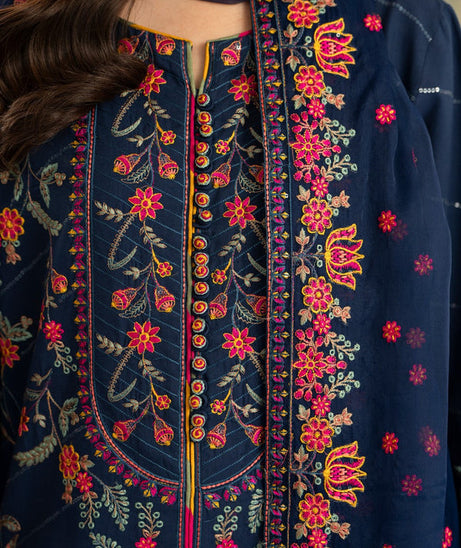 Maryum & Maria Luxury Lawn'25 MS#50124