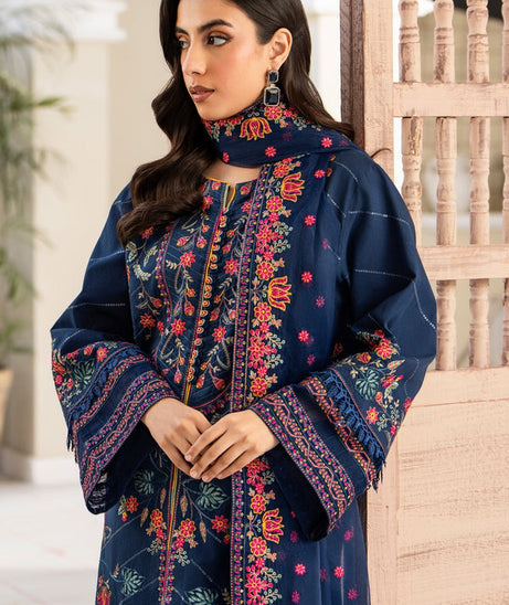 Maryum & Maria Luxury Lawn'25 MS#50124