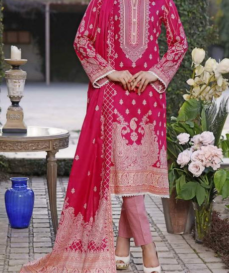 Daman Print Lawn`21 D#1331 (T Pink)