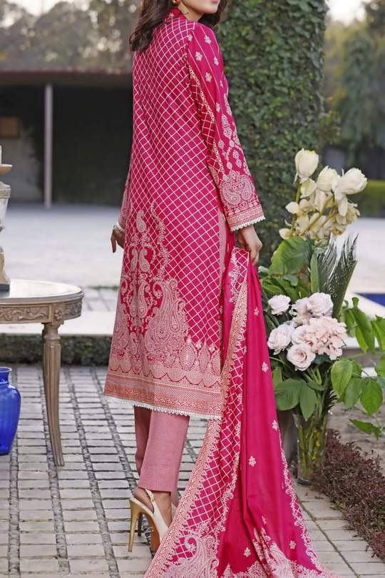 Daman Print Lawn`21 D#1331 (T Pink)