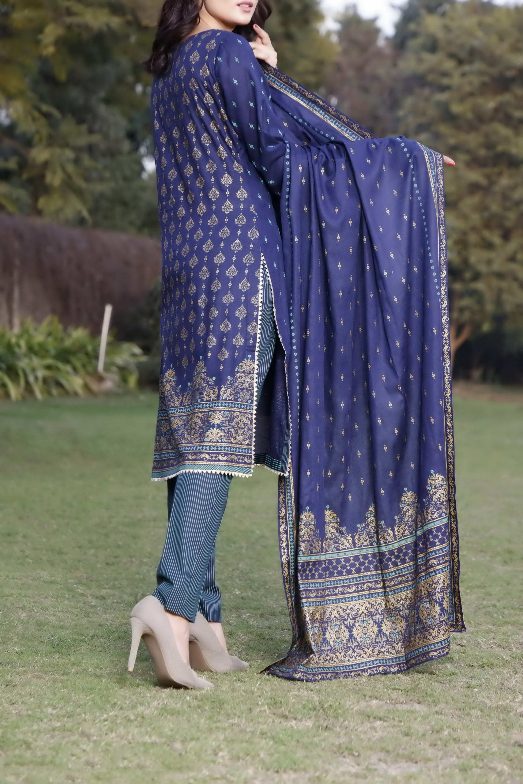 Daman Lawn'22 D#1525 Blue