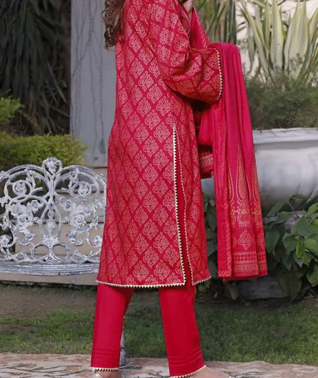 Daman Print Lawn`21 D#1330 (Maroon)