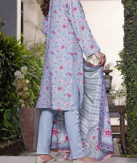 Daman Print Lawn`21 D#1325 (Grey)