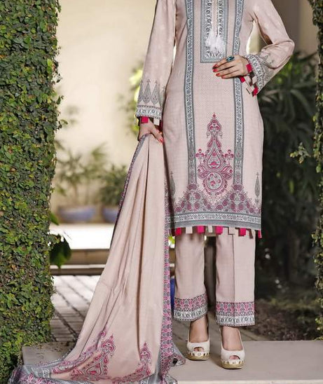 Daman Print Lawn`21 D#1328 (T Pink)