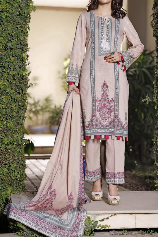Daman Print Lawn`21 D#1328 (T Pink)