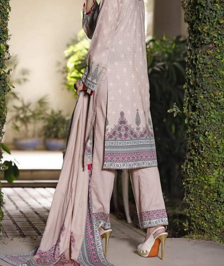 Daman Print Lawn`21 D#1328 (T Pink)
