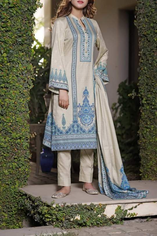 Daman Print Lawn`21 D#1328 (Fawn)