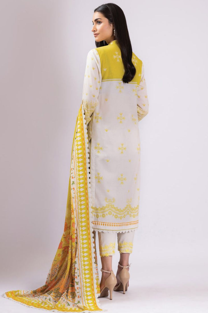 Al-Karam Spring Summer`22 (2 PC) SS#51.1 Yellow