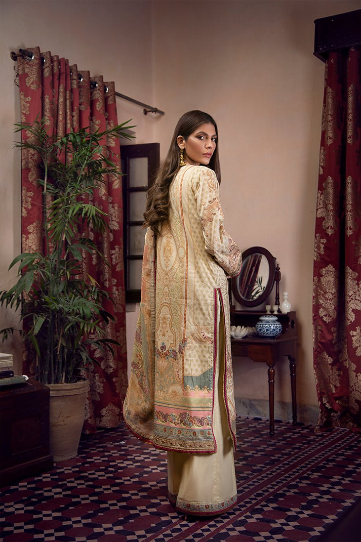 Fahad Hussayn S/S Premium Eid Lawn`21 D#2 (SANGRAAL)