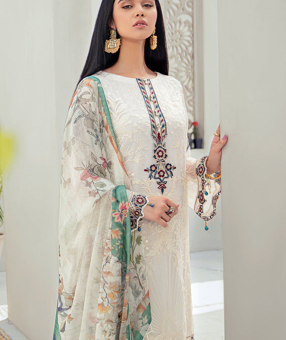 Ramsha Rangoon Collection`22 D#605 (Vol-6)