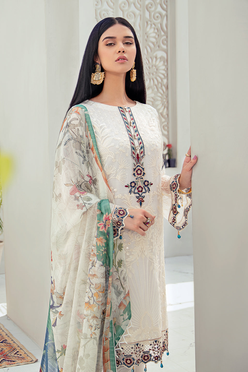 Ramsha Rangoon Collection`22 D#605 (Vol-6)