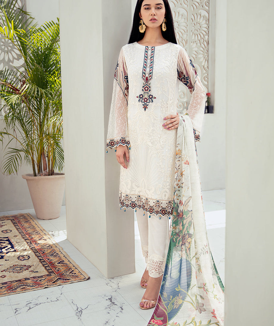 Ramsha Rangoon Collection`22 D#605 (Vol-6)