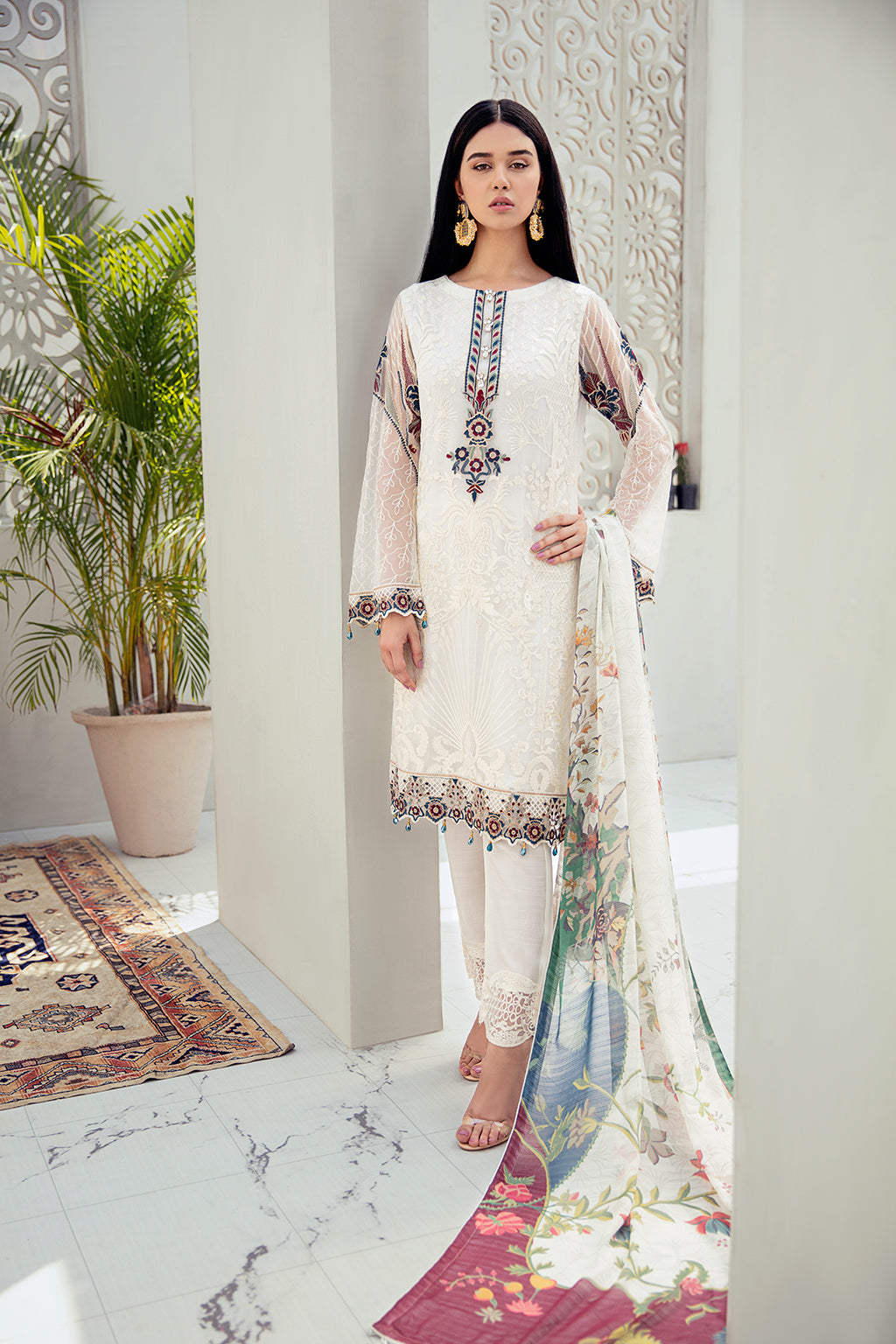 Ramsha Rangoon Collection`22 D#605 (Vol-6)