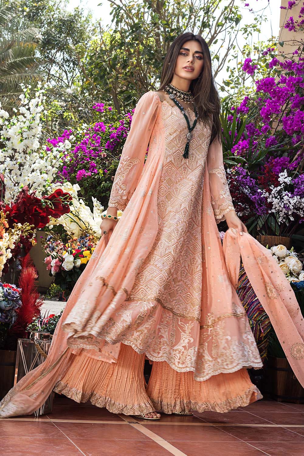 Gul Ahmed Emb Lawn'21 FE-12222 - RANI