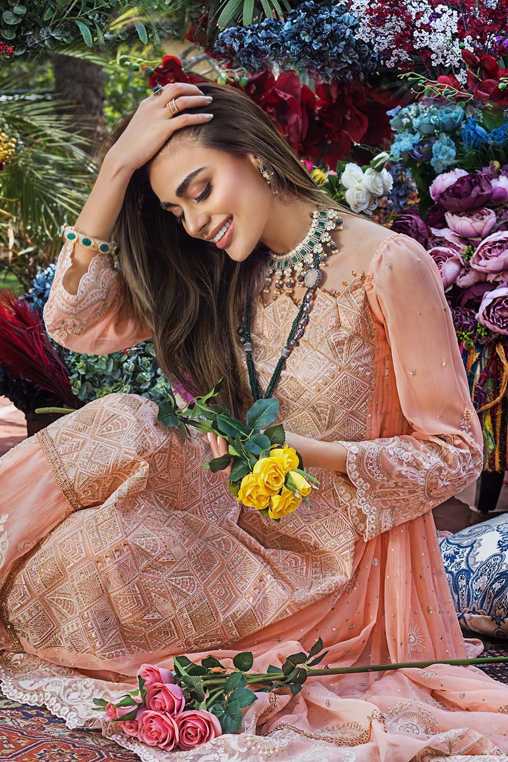 Gul Ahmed Emb Lawn'21 FE-12222 - RANI