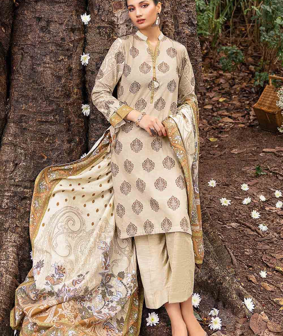 Gul Ahmed Winter Collection`22 K#22060-B