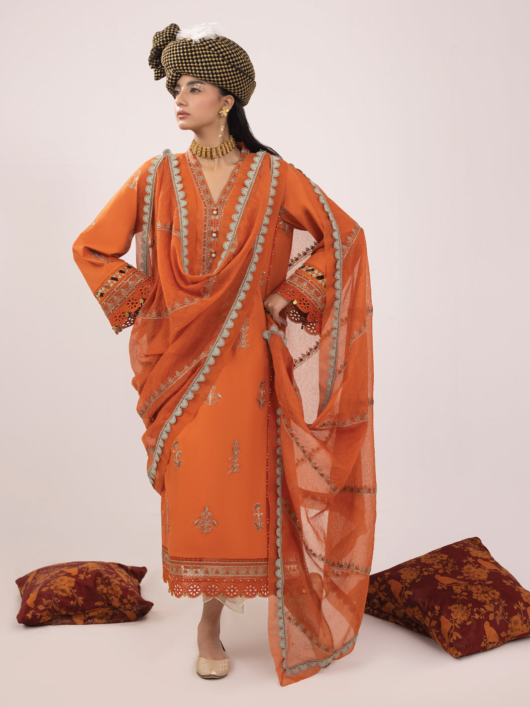 Faiza Faisal Rangeeli Lawn'24 (Chammo)