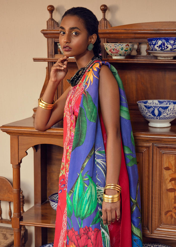 Mahgul Sabzwari Luxury Lawn`22 MLC#09