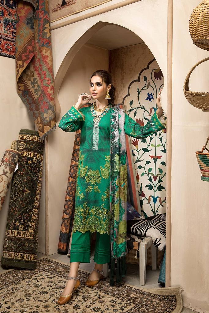 Naranji Emb Khaddar`21 (Vol-1) CNW#06