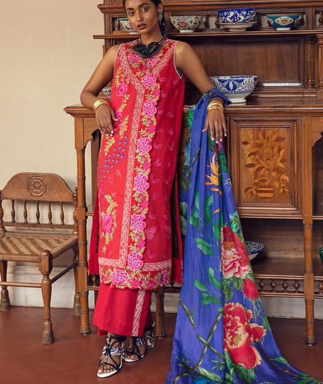 Mahgul Sabzwari Luxury Lawn`22 MLC#09