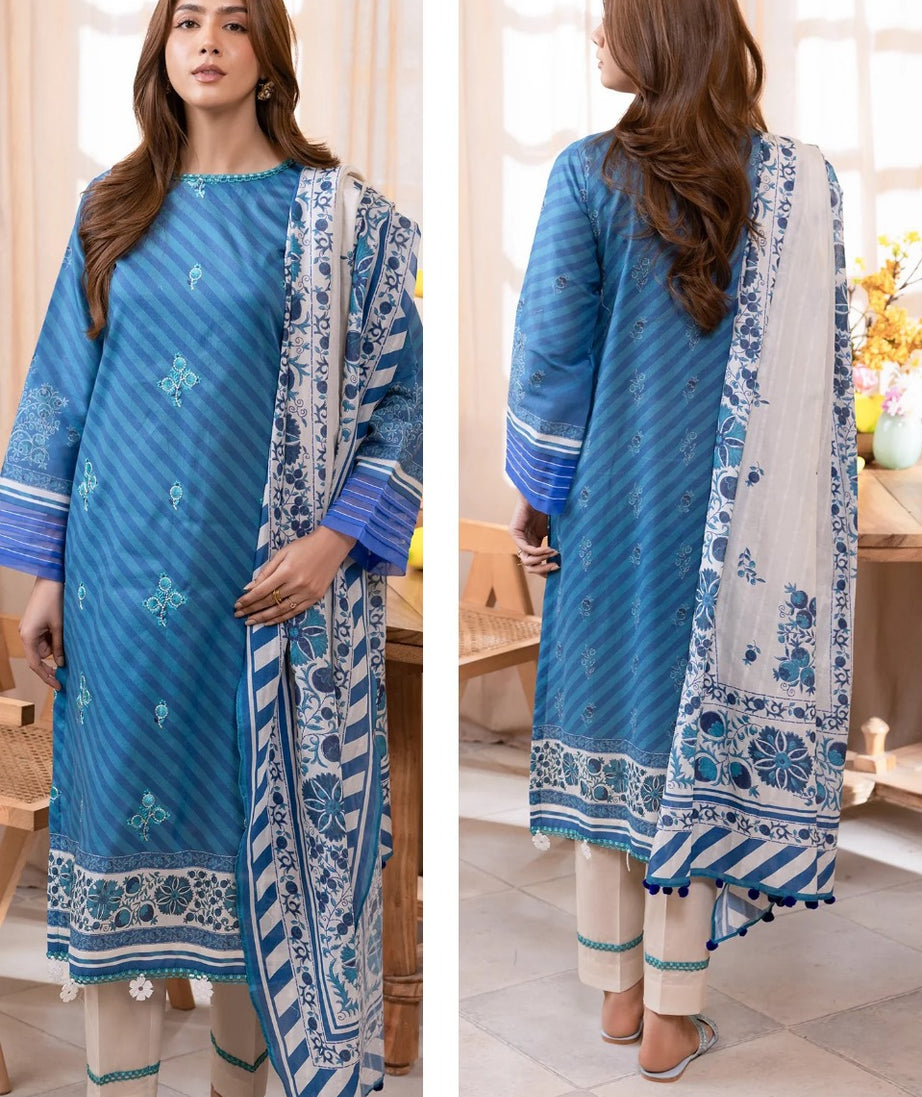 Zellbury Print Lawn'24 WUS#21026