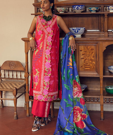 Mahgul Sabzwari Luxury Lawn`22 MLC#09