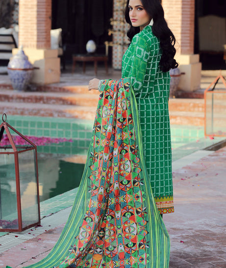 Lakhany Komal Lawn`22 D#2028 Sea Green