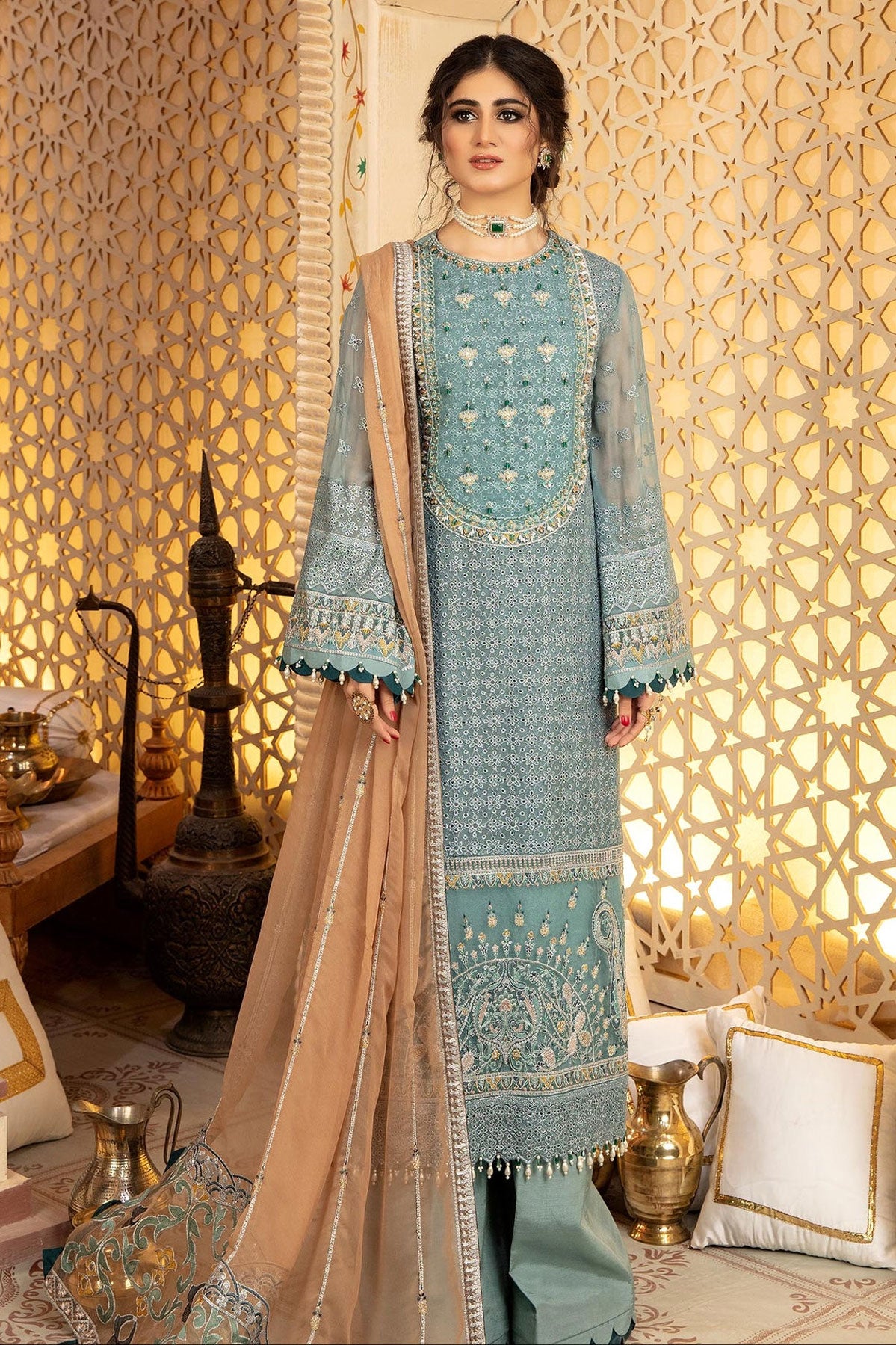 Adan`s Libas Raviah Emb Chiffon`22 D#05