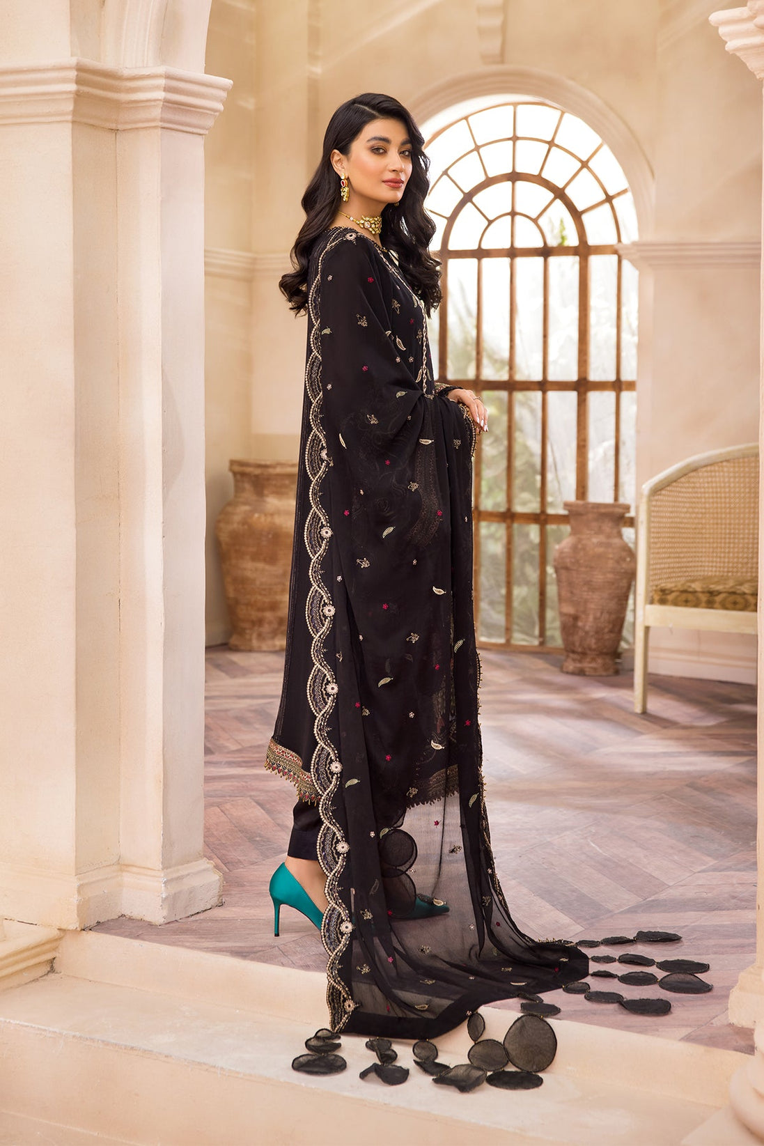 Farasha Emb Chiffon`22 D#06 (Vol-1)