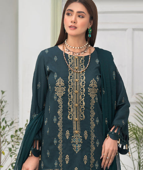 Feroza Fizza Luxury Lawn'24 D#03