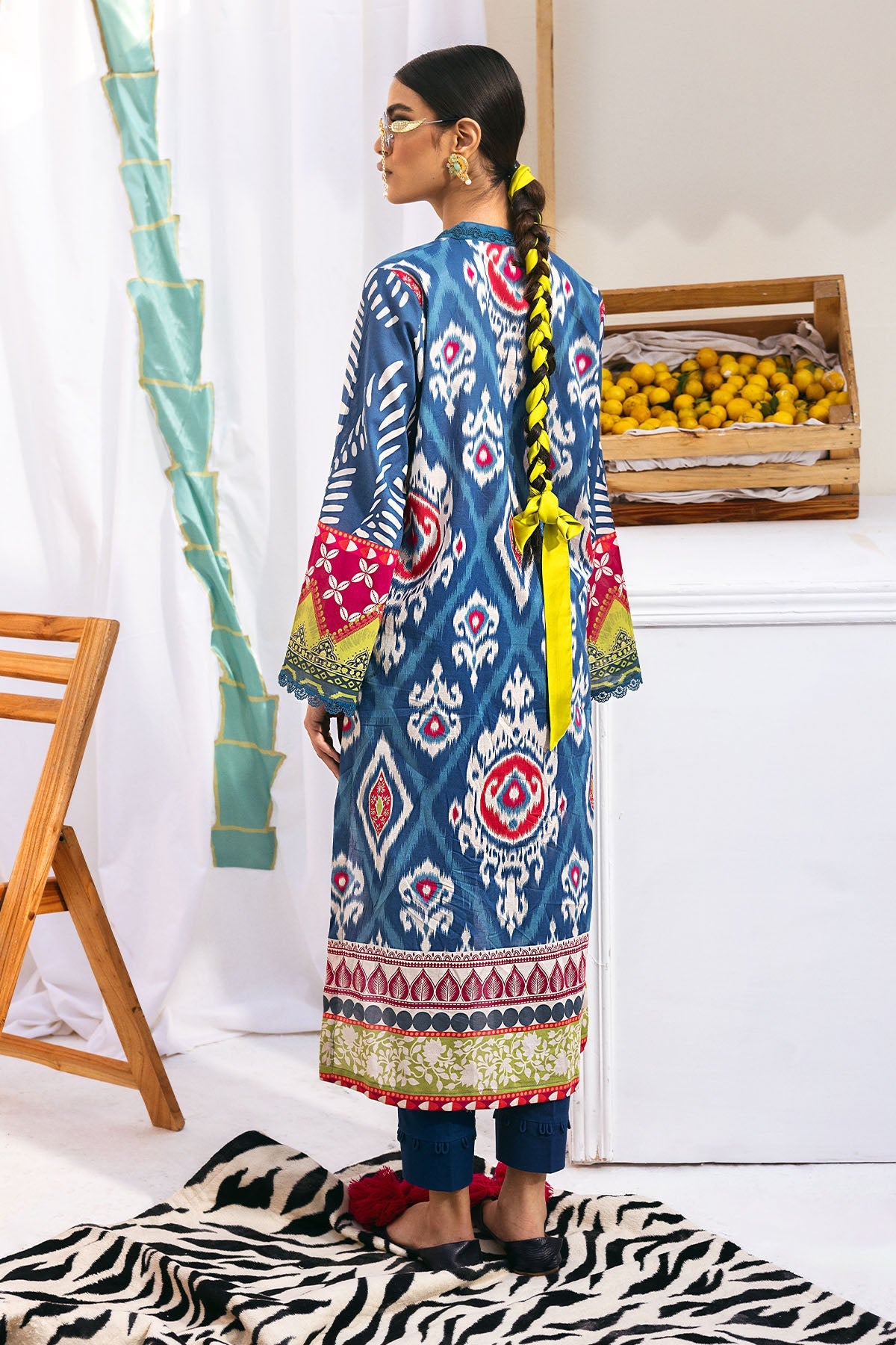 RA Nureh Girl Lawn Shirt`24 NGL#01