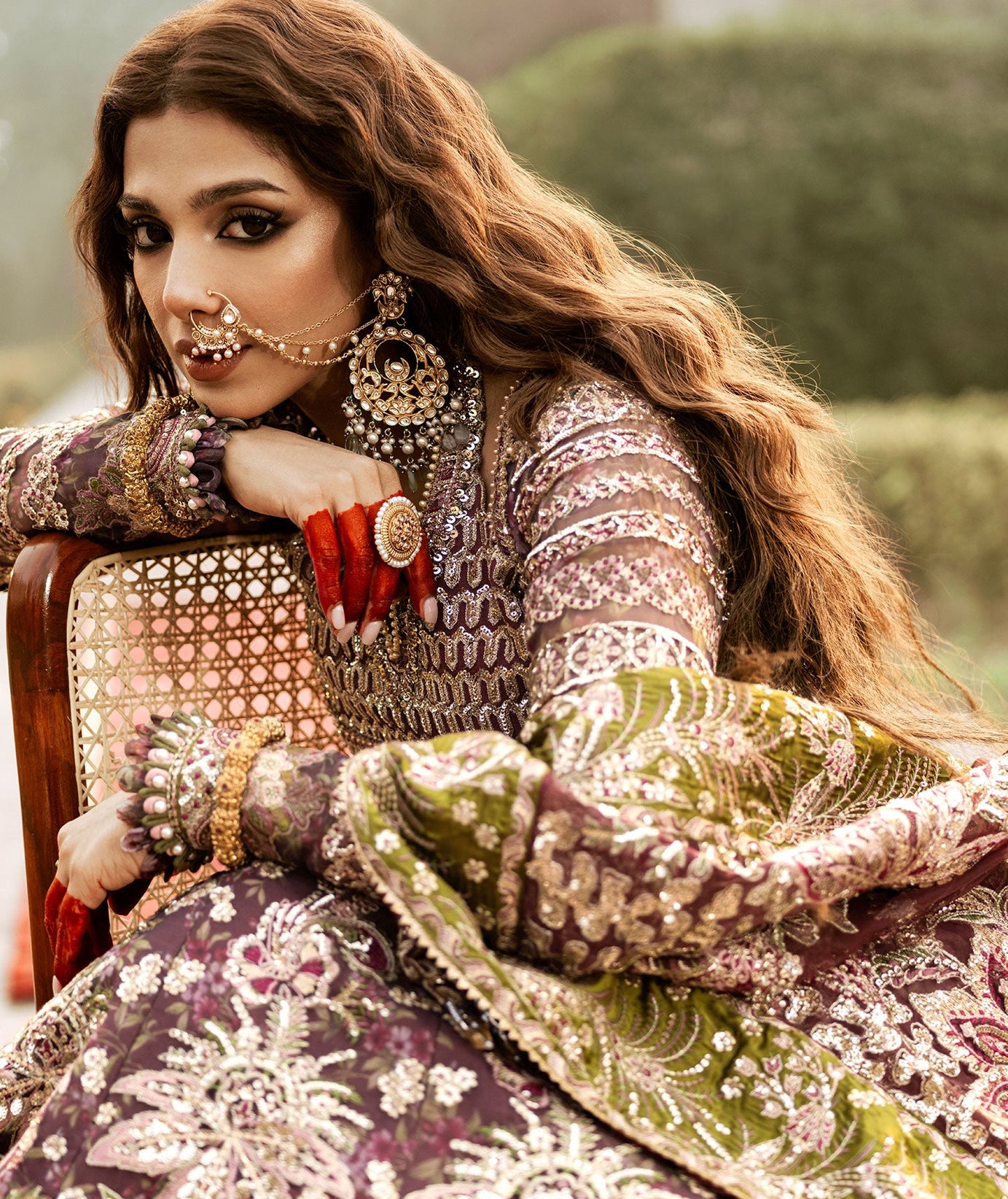 Maryam Hussain Gulaab Festive`24 (RONAK)