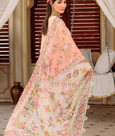 Noor By Saadia Asad Eid Chikankari Lawn'22 D#5-B