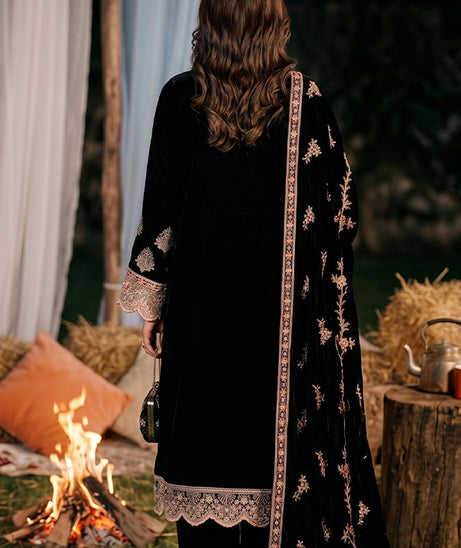Shaista Luxury Velvet'26 D#166