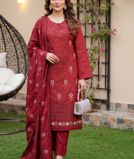 BR Rounaq Emb Dhanak'26 V#15 D#1 (Maroon)