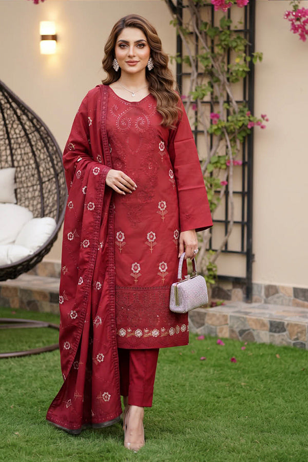 BR Rounaq Emb Dhanak'26 V#15 D#1 (Maroon)