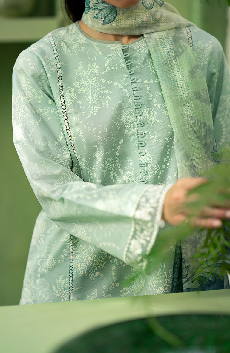 Seran Artisan Lawn`25 D#04 LAGUNE