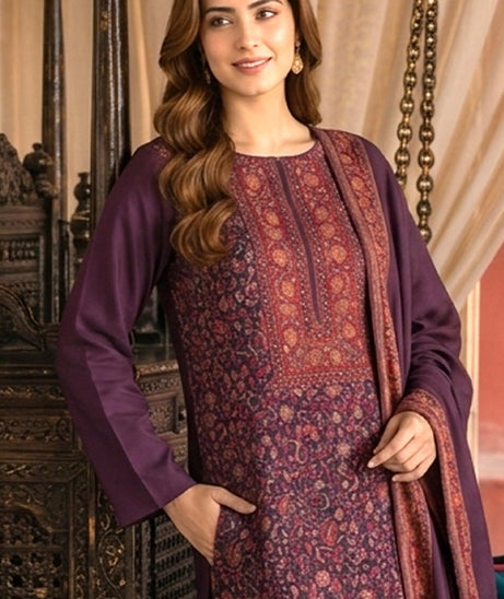 Shaista Kani Wool Jacquard'26 D#11