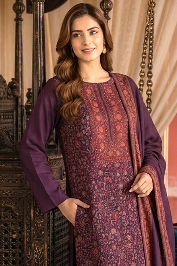 Shaista Kani Wool Jacquard'26 D#11
