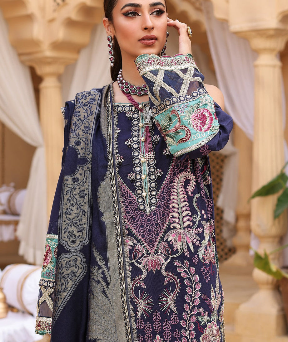Elaf Luxury Winter Collection'22 ELW#10 B (Dusk)