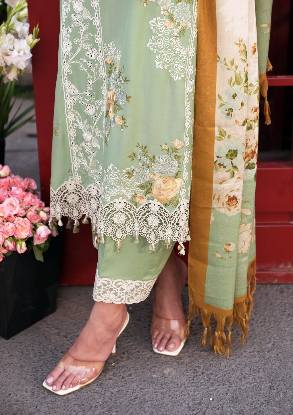 Elaf Winter Pashmina Shawl Collection'24 EPW#4B