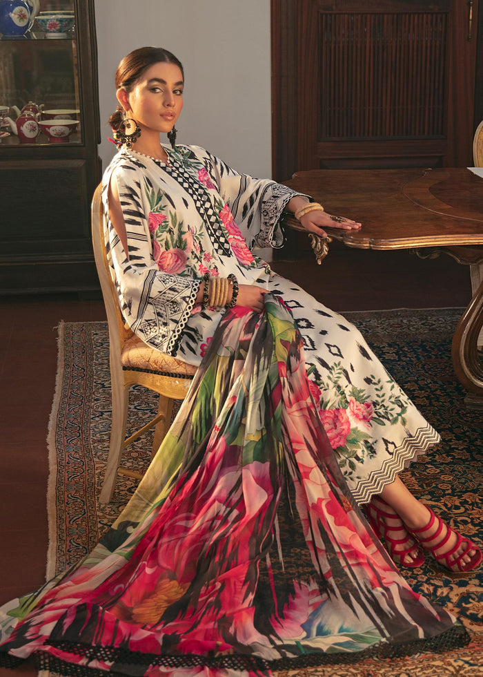 Mahgul Sabzwari Luxury Lawn`22 MLC#12