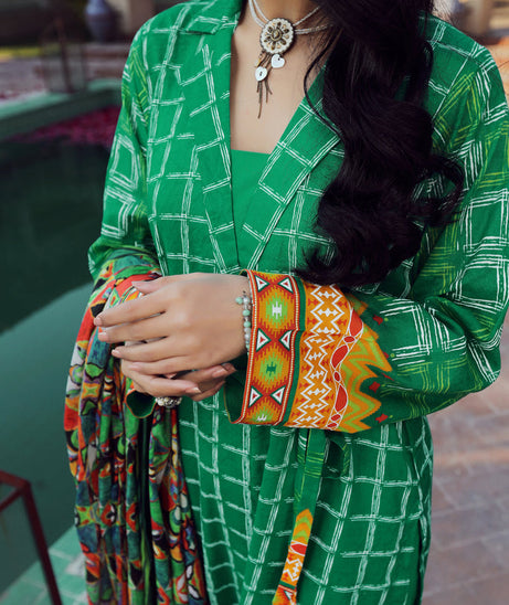 Lakhany Komal Lawn`22 D#2028 Sea Green