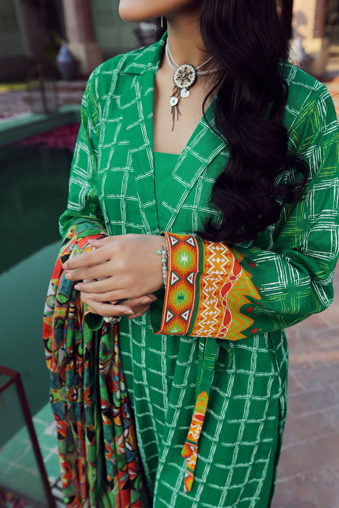 Lakhany Komal Lawn`22 D#2028 Sea Green