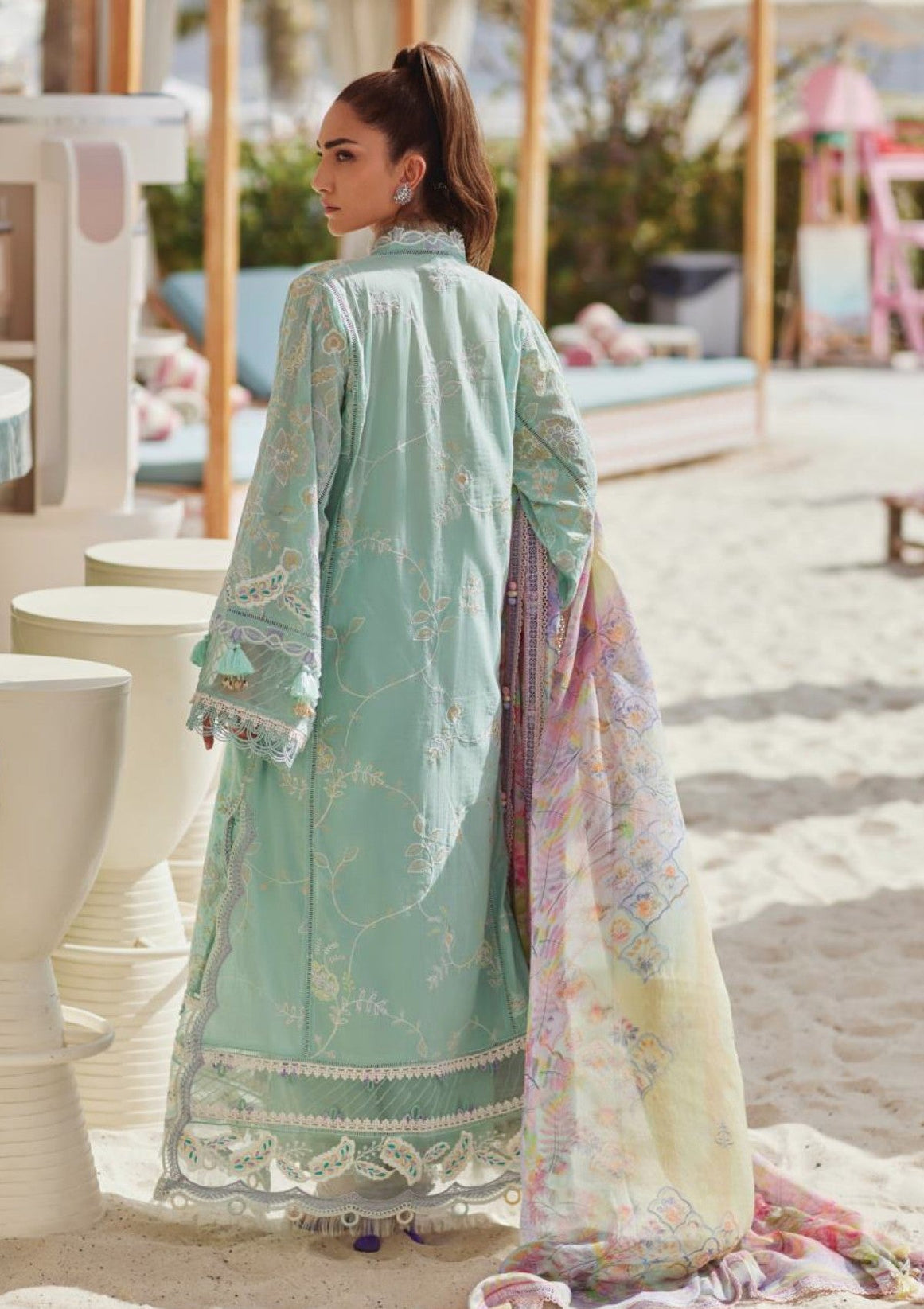 Farah Talib Aziz WES Luxury'25 FTL25#07 - Alice Aqua