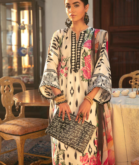 Mahgul Sabzwari Luxury Lawn`22 MLC#12